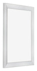 Fotolijst 46x61cm Zilver Mat MDF Pisa Voorzijde Schuin | Yourdecoration.nl