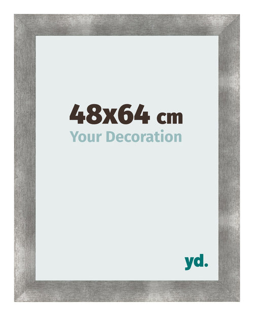 Fotolijst 48x64cm Metaal Vintage MDF Pisa Voorzijde Maat | Yourdecoration.nl