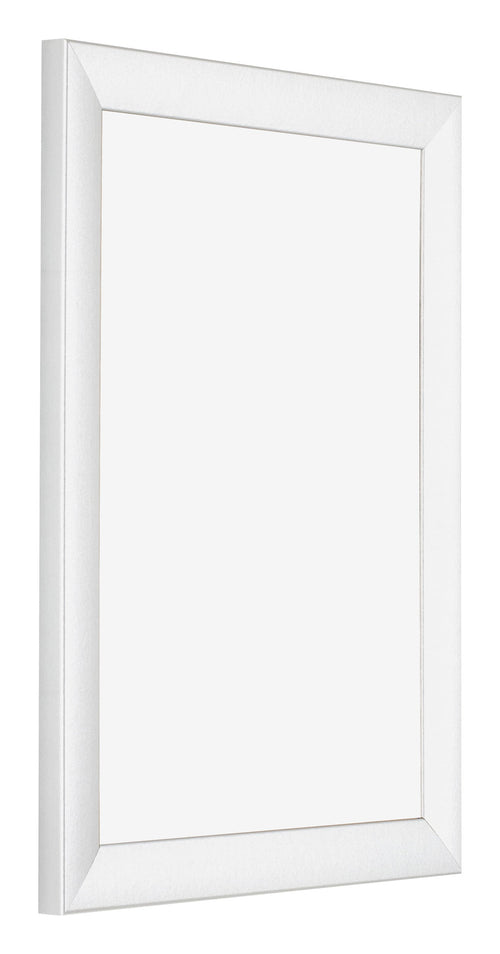 Fotolijst 48x64cm Wit Hoogglans MDF Pisa Voorzijde Schuin | Yourdecoration.nl