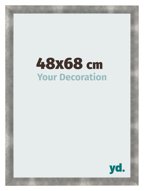 Fotolijst 48x68cm Metaal Vintage MDF Pisa Voorzijde Maat | Yourdecoration.nl