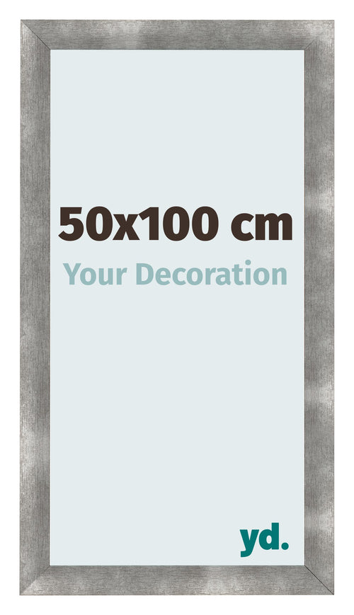 Fotolijst 50x100cm Metaal Vintage MDF Pisa Voorzijde Maat | Yourdecoration.nl