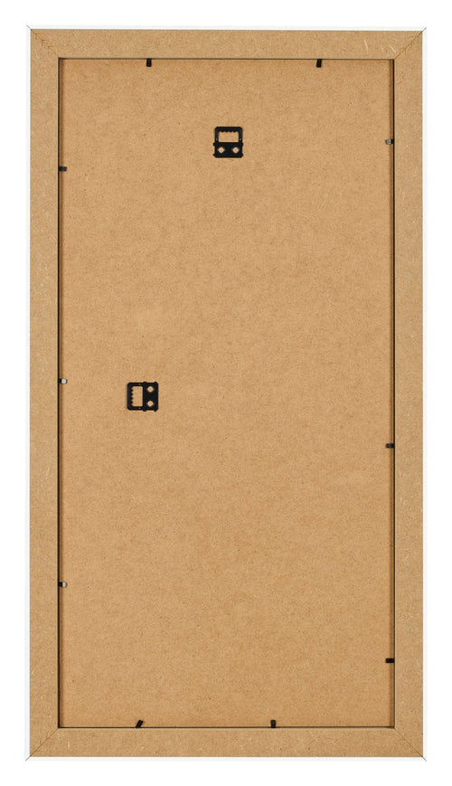 Fotolijst 50x100cm Wit Geveegd MDF Pisa Achterzijde | Yourdecoration.nl