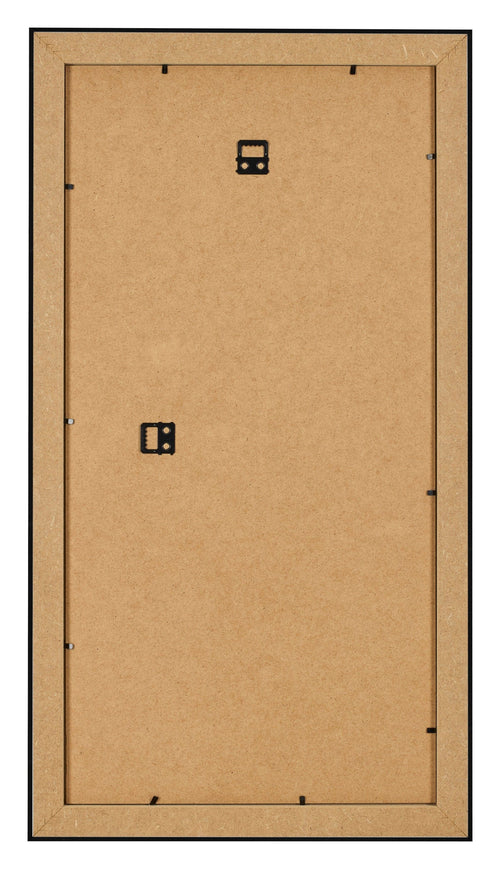 Fotolijst 50x100cm Zwart Hoogglans MDF Pisa Achterzijde | Yourdecoration.nl