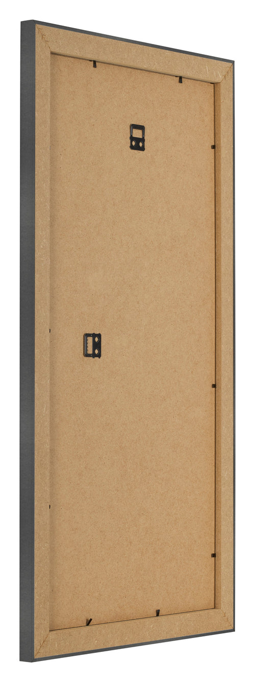 Fotolijst 50x100cm Zwart Mat MDF Pisa Achterzijde Schuin | Yourdecoration.nl