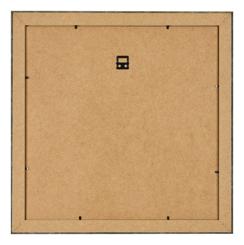 Fotolijst 50x50cm Blauw Goud Gemeleerd MDF Pisa Achterzijde | Yourdecoration.nl