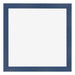Fotolijst 50x50cm Donkerblauw Geveegd MDF Pisa Voorzijde | Yourdecoration.nl