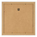 Fotolijst 50x50cm Eiken Licht MDF Pisa Achterzijde | Yourdecoration.nl