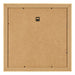 Fotolijst 50x50cm Goud Mat MDF Pisa Achterzijde | Yourdecoration.nl