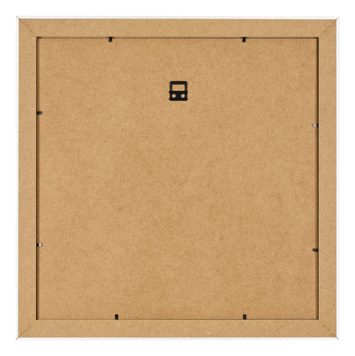 Fotolijst 50x50cm Wit Geveegd MDF Pisa Achterzijde | Yourdecoration.nl