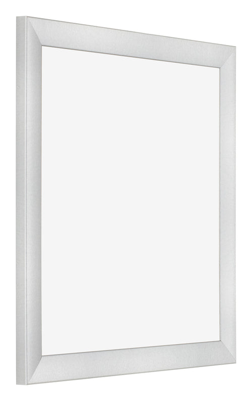 Fotolijst 50x50cm Zilver Mat MDF Pisa Voorzijde Schuin | Yourdecoration.nl