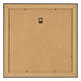 Fotolijst 50x50cm Zwart Hoogglans MDF Pisa Achterzijde | Yourdecoration.nl