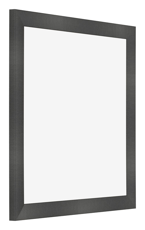 Fotolijst 50x50cm Zwart Mat MDF Pisa Voorzijde Schuin | Yourdecoration.nl