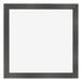 Fotolijst 50x50cm Zwart Mat MDF Pisa Voorzijde | Yourdecoration.nl