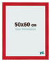 Fotolijst 50x60cm Rood MDF Pisa Voorzijde Maat | Yourdecoration.nl