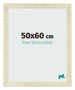 Fotolijst 50x60cm Sonoma Eiken MDF Pisa Voorzijde Maat | Yourdecoration.nl