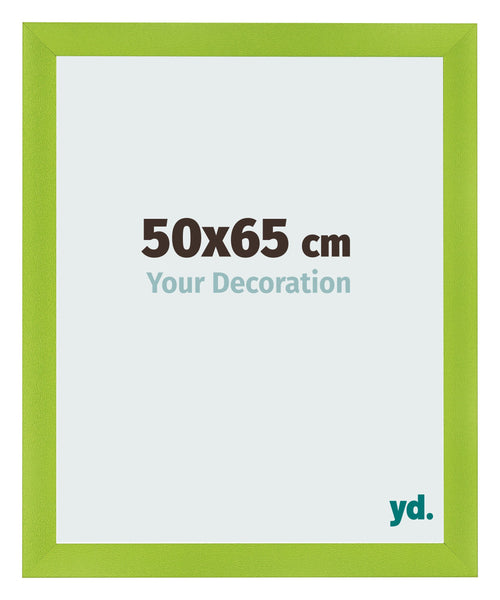 Fotolijst 50x65cm Groen MDF Pisa Voorzijde Maat | Yourdecoration.nl