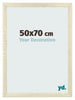 Fotolijst 50x70cm Sonoma Eiken MDF Pisa Voorzijde Maat | Yourdecoration.nl