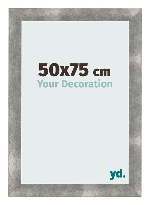 Fotolijst 50x75cm Metaal Vintage MDF Pisa Voorzijde Maat | Yourdecoration.nl