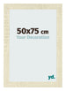 Fotolijst 50x75cm Sonoma Eiken MDF Pisa Voorzijde Maat | Yourdecoration.nl