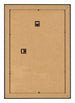 Fotolijst 50x75cm Zwart Hoogglans MDF Pisa Achterzijde | Yourdecoration.nl