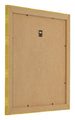 Fotolijst 55x55cm Goud Vintage MDF Pisa Achterzijde Schuin | Yourdecoration.nl