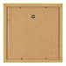 Fotolijst 55x55cm Groen MDF Pisa Achterzijde | Yourdecoration.nl