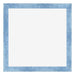 Fotolijst 55x55cm Helder Blauw Geveegd MDF Pisa Voorzijde | Yourdecoration.nl