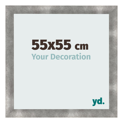 Fotolijst 55x55cm Metaal Vintage MDF Pisa Voorzijde Maat | Yourdecoration.nl