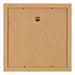 Fotolijst 55x55cm Oranje MDF Pisa Achterzijde | Yourdecoration.nl