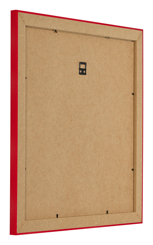 Fotolijst 55x55cm Rood MDF Pisa Achterzijde Schuin | Yourdecoration.nl