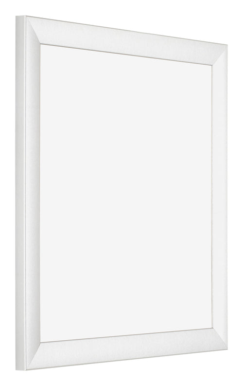 Fotolijst 55x55cm Wit Hoogglans MDF Pisa Voorzijde Schuin | Yourdecoration.nl