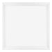 Fotolijst 55x55cm Wit Hoogglans MDF Pisa Voorzijde | Yourdecoration.nl