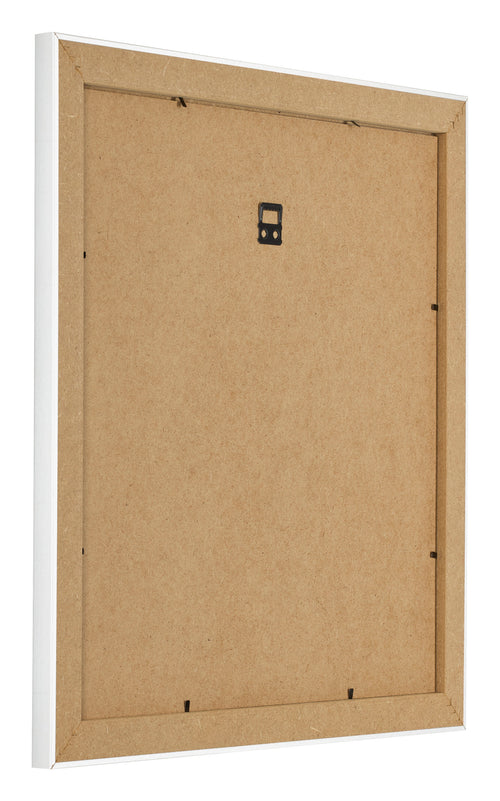 Fotolijst 55x55cm Wit Mat MDF Pisa Achterzijde Schuin | Yourdecoration.nl
