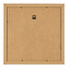 Fotolijst 55x55cm Wit Mat MDF Pisa Achterzijde | Yourdecoration.nl