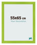 Fotolijst 55x65cm Groen MDF Pisa Voorzijde Maat | Yourdecoration.nl
