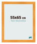 Fotolijst 55x65cm Oranje MDF Pisa Voorzijde Maat | Yourdecoration.nl