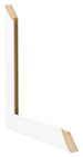 Fotolijst 55x65cm Wit Hoogglans MDF Pisa Detail Doorsnede | Yourdecoration.nl