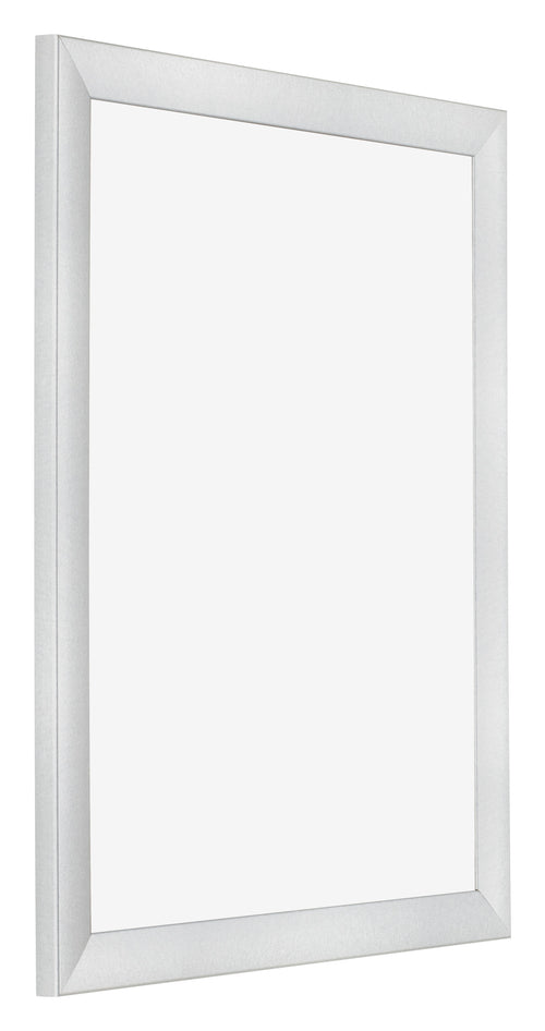 Fotolijst 55x65cm Zilver Mat MDF Pisa Voorzijde Schuin | Yourdecoration.nl