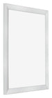 Fotolijst 55x65cm Zilver Mat MDF Pisa Voorzijde Schuin | Yourdecoration.nl