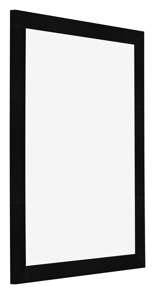 Fotolijst 55x65cm Zwart Hoogglans MDF Pisa Voorzijde Schuin | Yourdecoration.nl