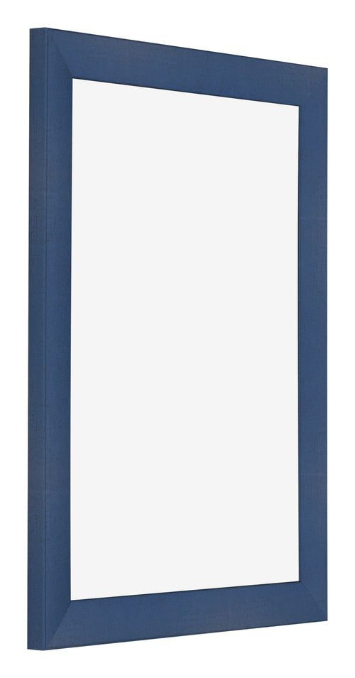 Fotolijst 60x80cm Donkerblauw Geveegd MDF Pisa Voorzijde Schuin | Yourdecoration.nl