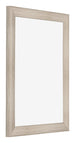 Fotolijst 60x80cm Eiken Licht MDF Pisa Voorzijde Schuin | Yourdecoration.nl