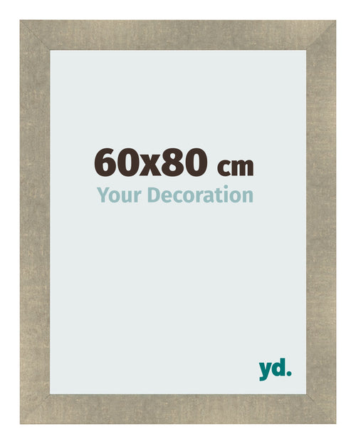 Fotolijst 60x80cm Goud Antiek MDF Pisa Voorzijde Maat | Yourdecoration.nl