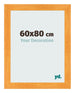 Fotolijst 60x80cm Oranje MDF Pisa Voorzijde Maat | Yourdecoration.nl