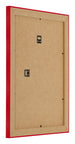 Fotolijst 60x80cm Rood MDF Pisa Achterzijde Schuin | Yourdecoration.nl