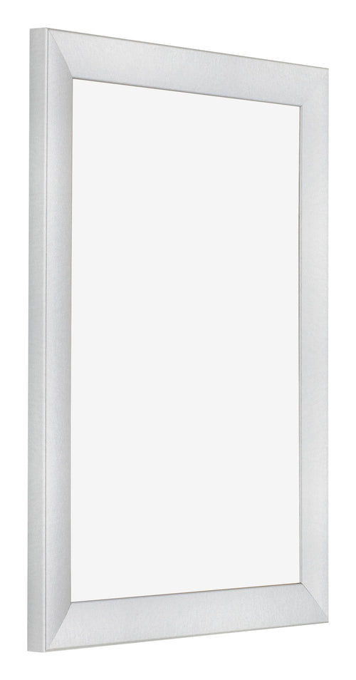 Fotolijst 60x80cm Zilver Mat MDF Pisa Voorzijde Schuin | Yourdecoration.nl