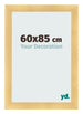 Fotolijst 60x85cm Goud Mat MDF Pisa Voorzijde Maat | Yourdecoration.nl