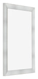 Fotolijst 60x90cm Aluminium Geborsteld MDF Pisa Voorzijde Schuin | Yourdecoration.nl
