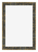 Fotolijst 60x90cm Blauw Goud Gemeleerd MDF Pisa Voorzijde | Yourdecoration.nl