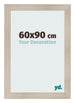 Fotolijst 60x90cm Eiken Licht MDF Pisa Voorzijde Maat | Yourdecoration.nl